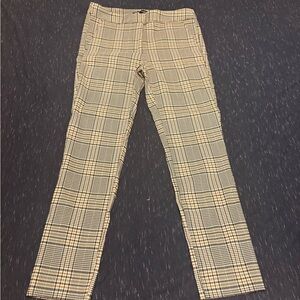 Zara Plaid Trousers